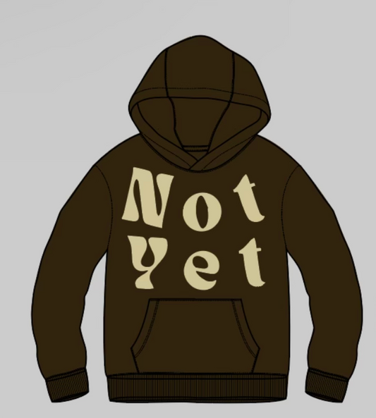 Not Yet 'Raw Edge Hoodie (Limited Edition)